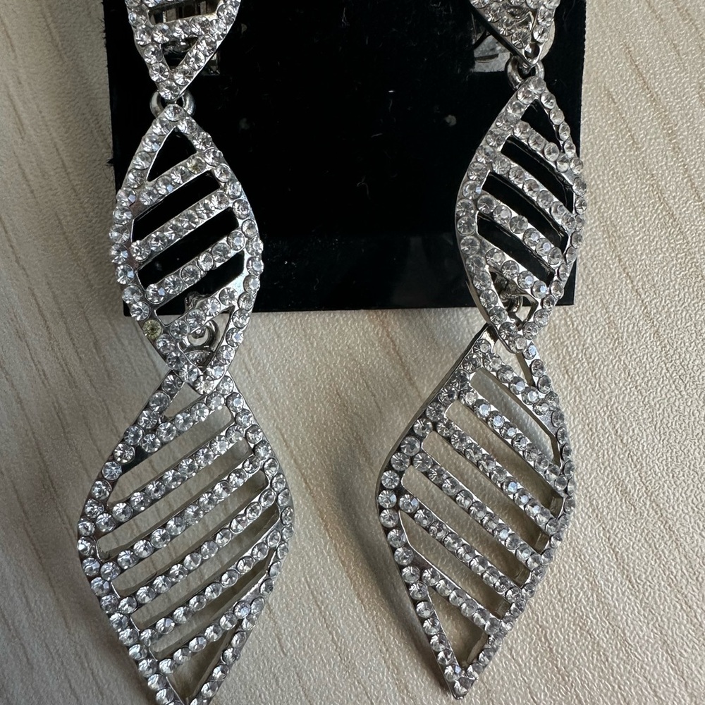 Elegant Silver Dangle Earrings